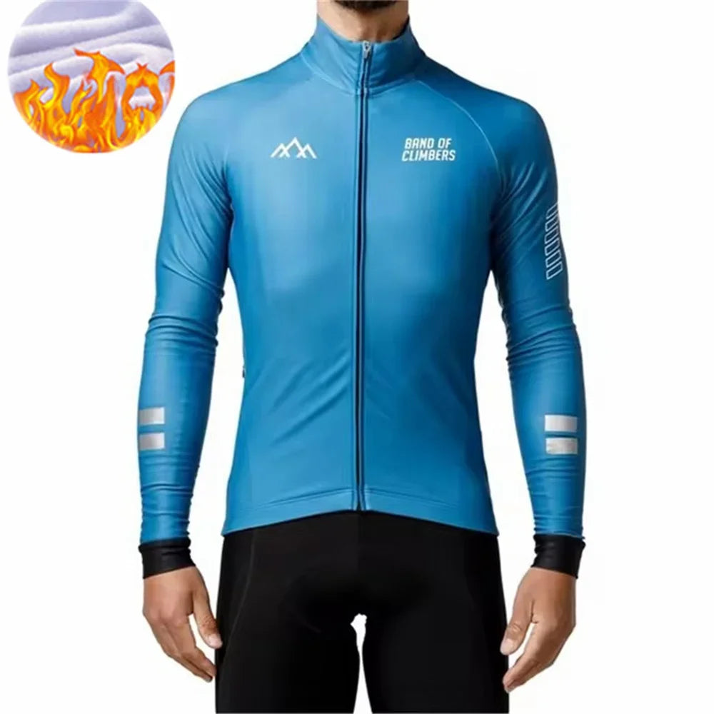  Winter Jacket Thermal Fleece Cycling Jacket
