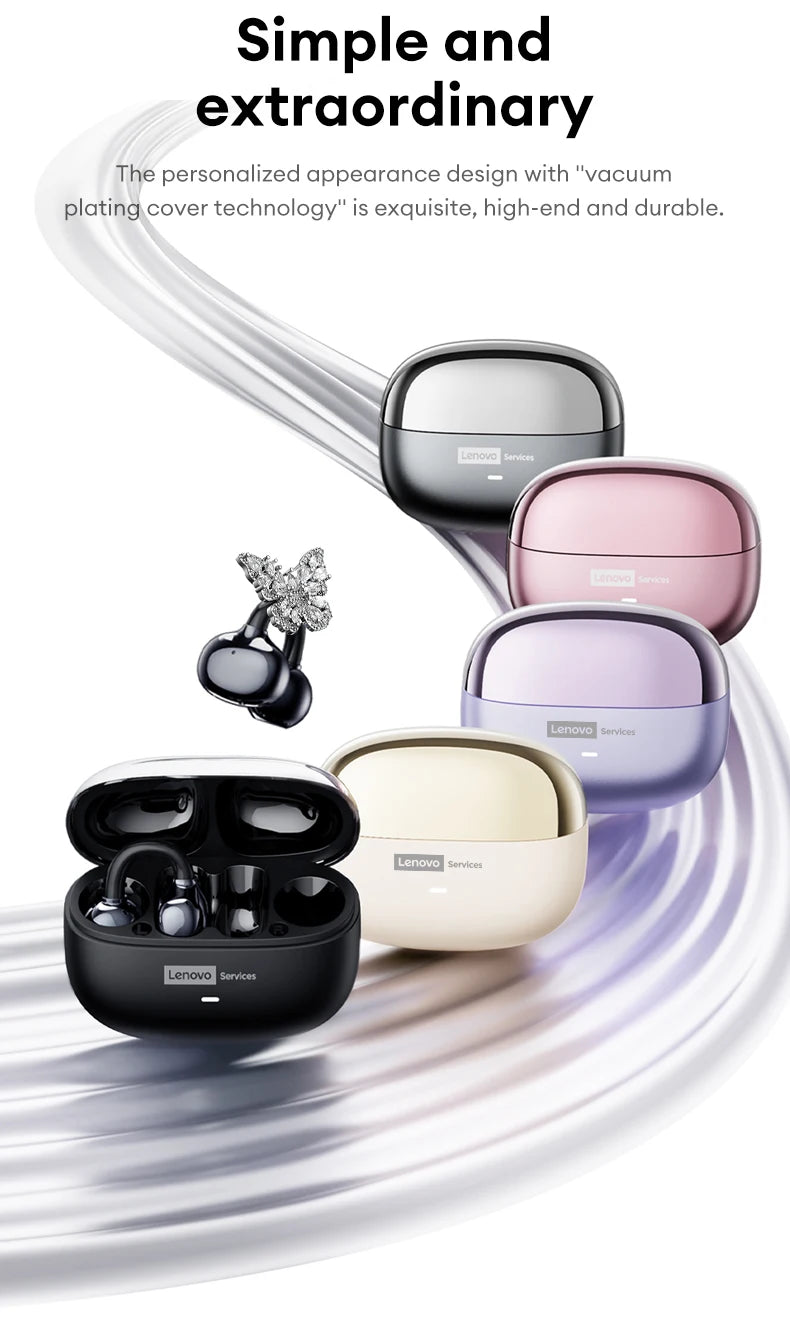 Lenovo LE302 OWS Ear Clip Earphones Wireless