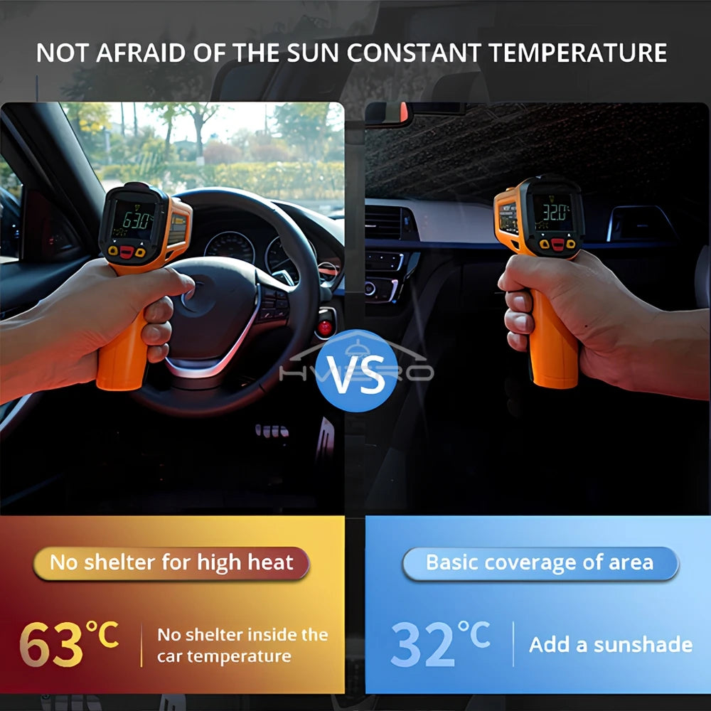 Multi Purpose Convenient Foldable Car Windshield
