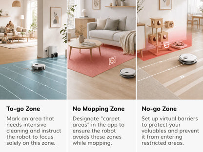 ILIFE A30 PRO 5000Pa Suction, Robot Vacuum
