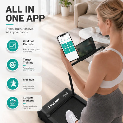 LVYUAN Walking Pad Treadmill 2HP Under Desk EQI_V5