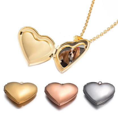 Custom Personalized Heart Birth Flower Locket