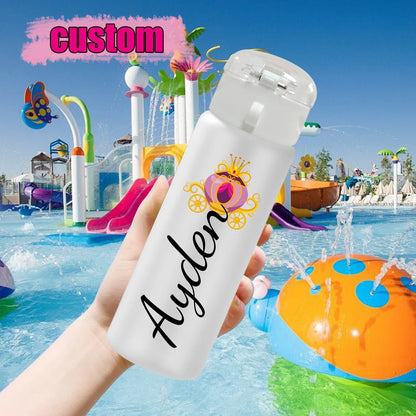 1pc Customized Cartoon Sports Water Bottle