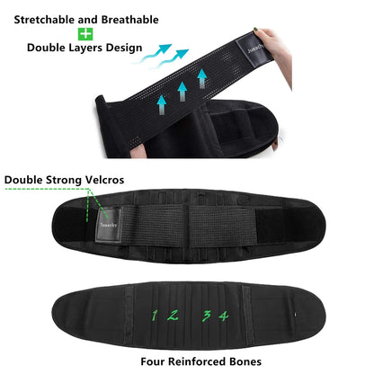 Lumbar Support Belt Lower Back Brace Abdominal
