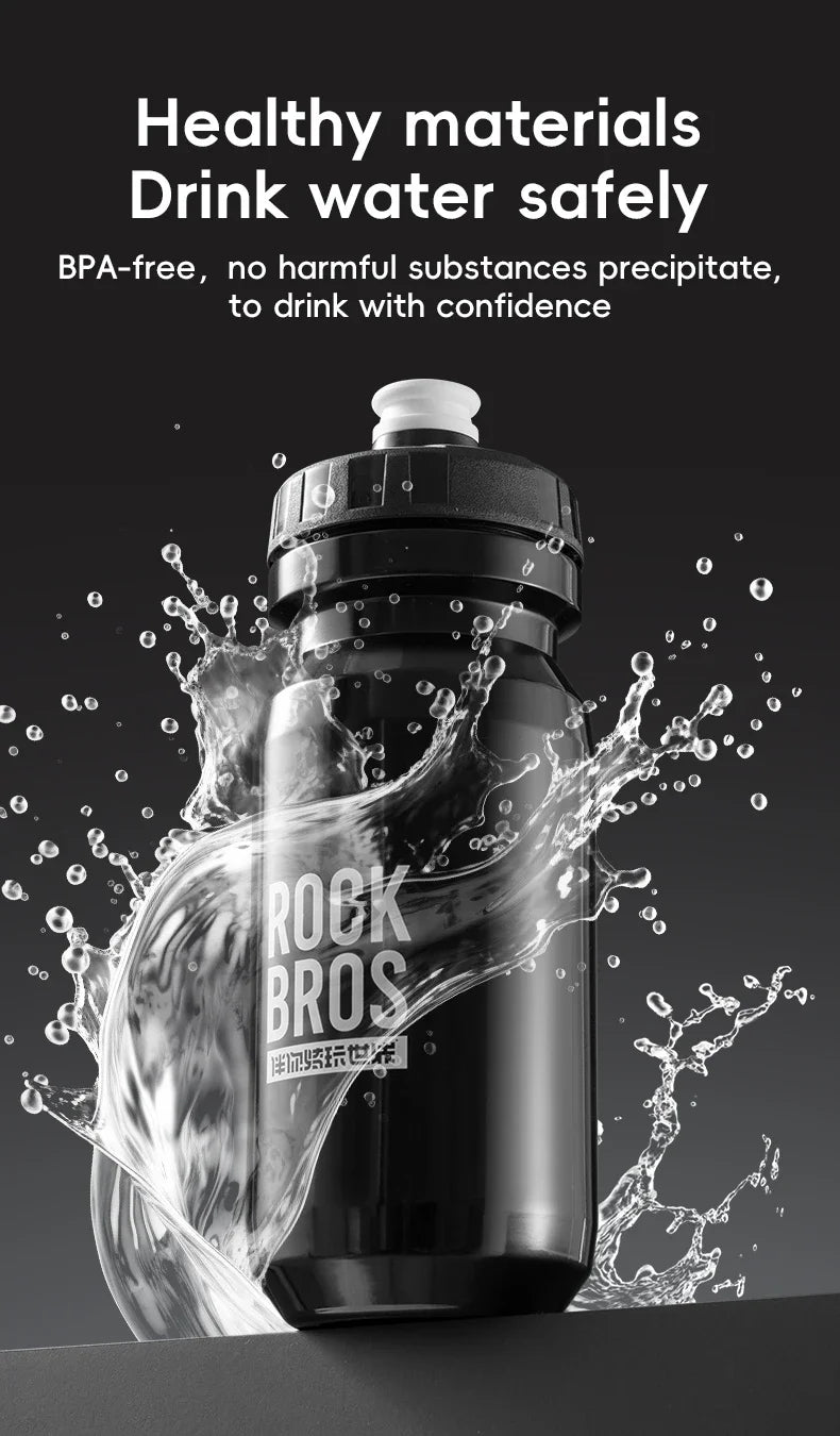 ROCKBROS Bicycle Water Bottle With Dust Cover