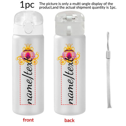 1pc Customized Cartoon Sports Water Bottle