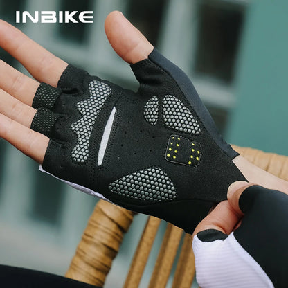 INBIKE Half Finger MTB Cycling Gloves Summer