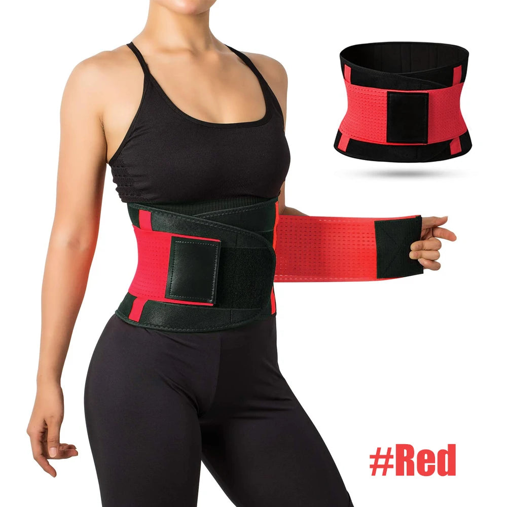 Lumbar Support Belt Lower Back Brace Abdominal