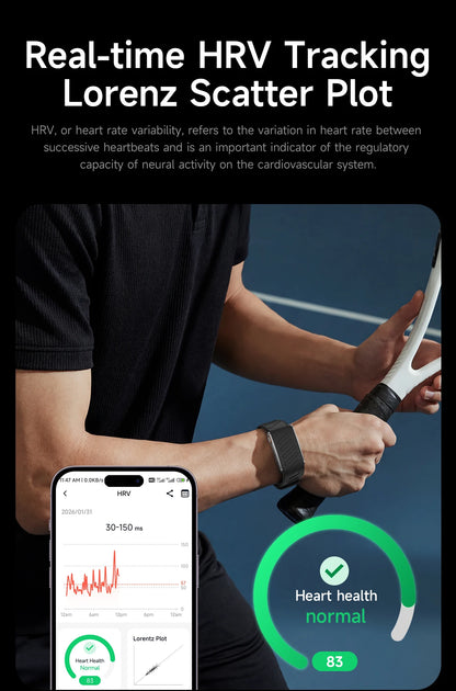 New Fitness Tracker ECG Heart Rate Smart Bracelet