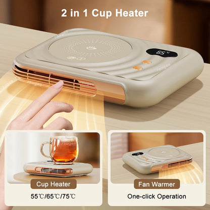 Electric Cup Warmer Cup Heater 2 in 1 coffee + tea
