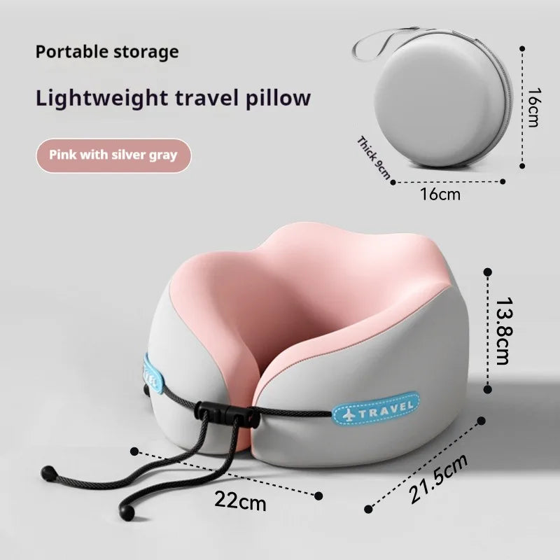 U Shaped Memory Foam Neck Pillows Soft Travel