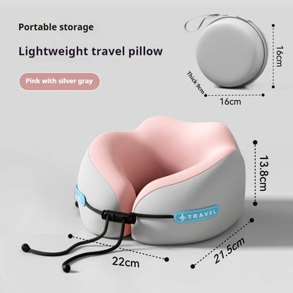 U Shaped Memory Foam Neck Pillows Soft Travel