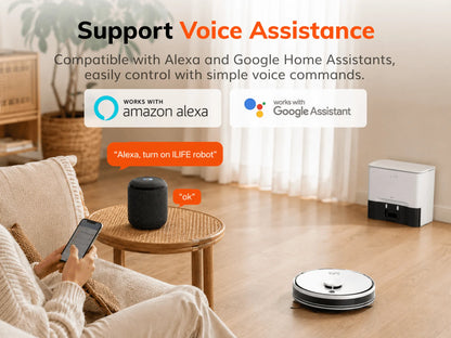 ILIFE A30 PRO 5000Pa Suction, Robot Vacuum