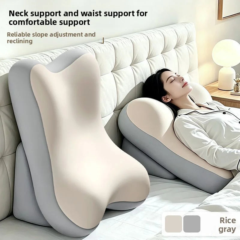 Bed cushions and pillows, ergonomic pillows for neck