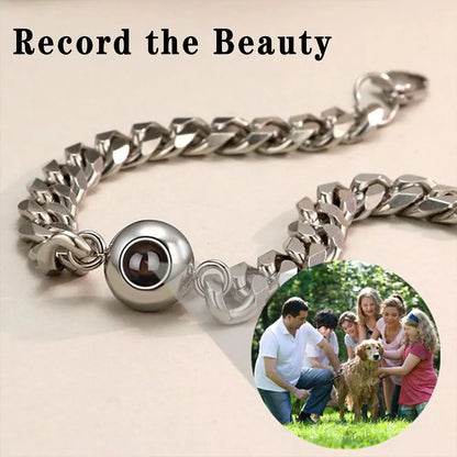 Bracelet with Photo Inside Personalized Photo Bracelet