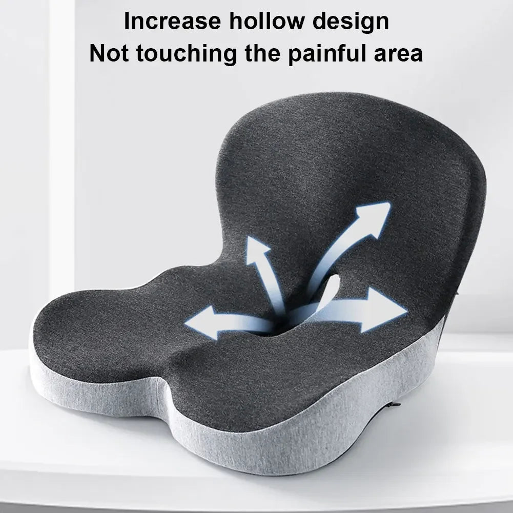 Contoured Ergonomic Lumbar Back Support Seat