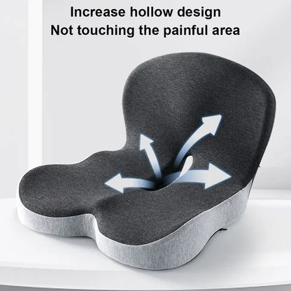 Contoured Ergonomic Lumbar Back Support Seat