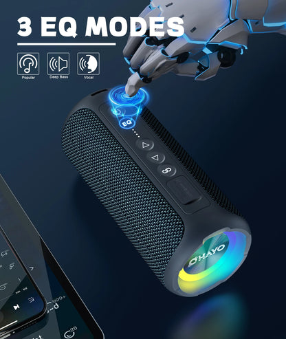 Ortizan Bluetooth Speakers 40W Enhanced Bass