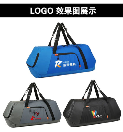 Badminton bag print logo Large-capacity Sports Fitness