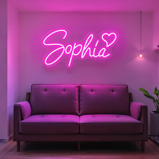Custom LED Neon Sign Personalized Name