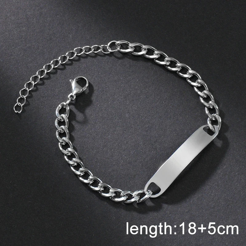 Letdiffery Personalized Eyes Photo Bracelets