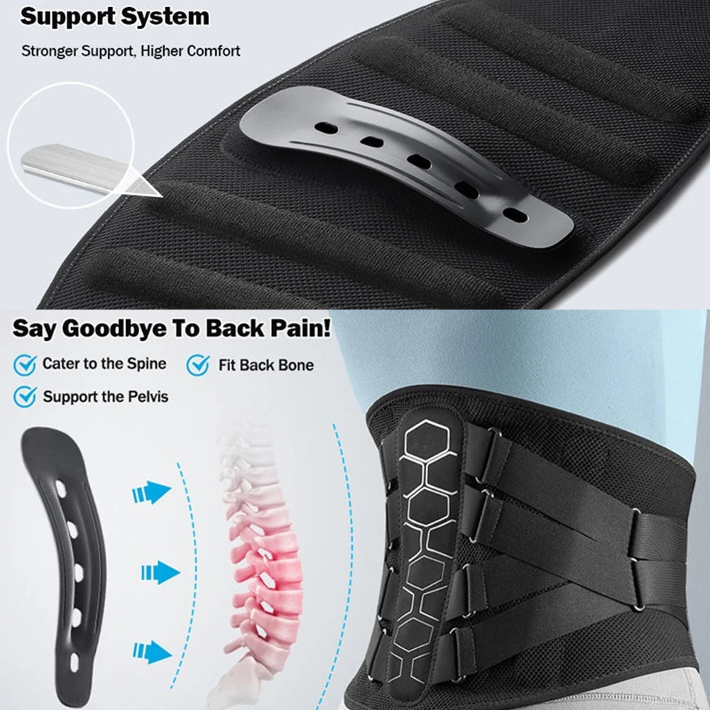 RGGMQQ Back Brace for Lower Back Pain,Ergonomic
