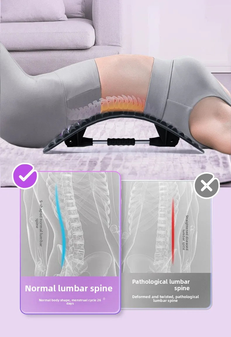 Back Stretcher Lumbar Vertebrae Relaxer