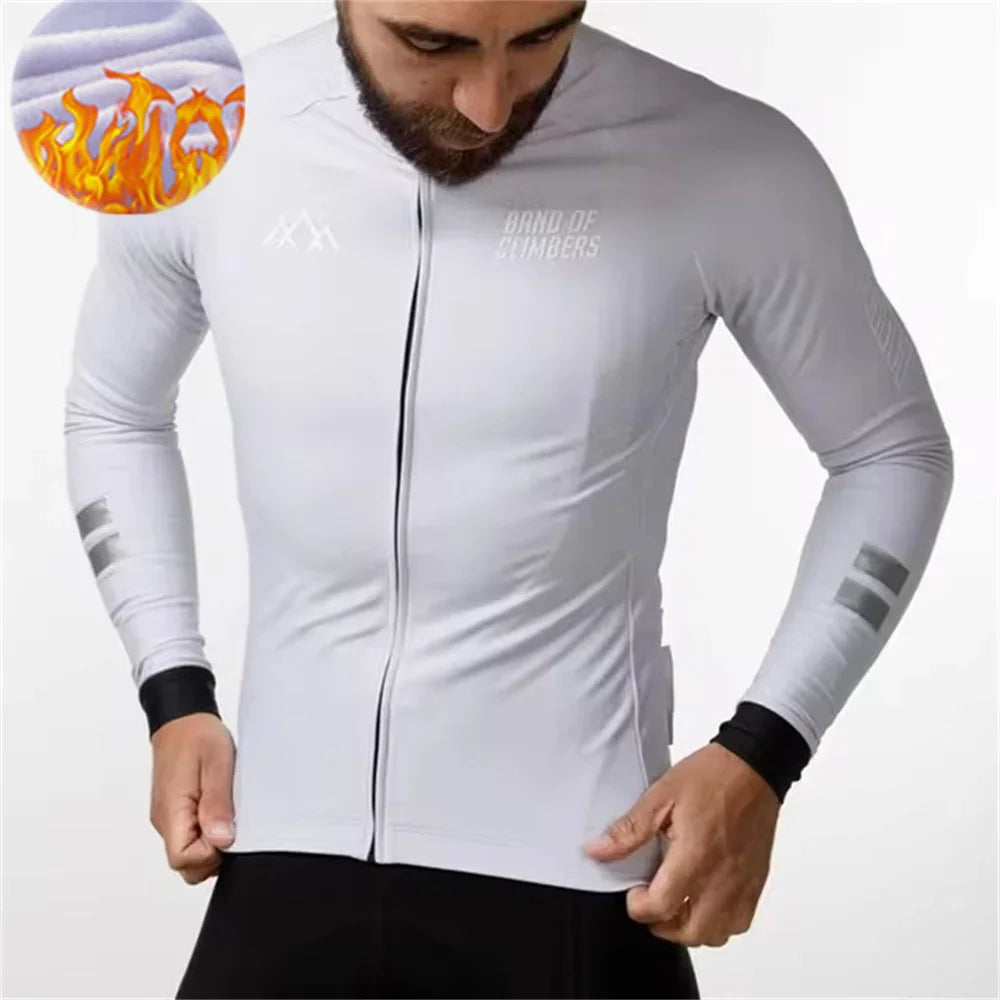  Winter Jacket Thermal Fleece Cycling Jacket
