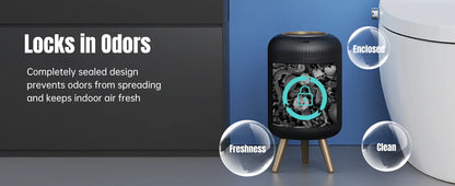 New Smart Dustbin with Lid Automatic Sensor