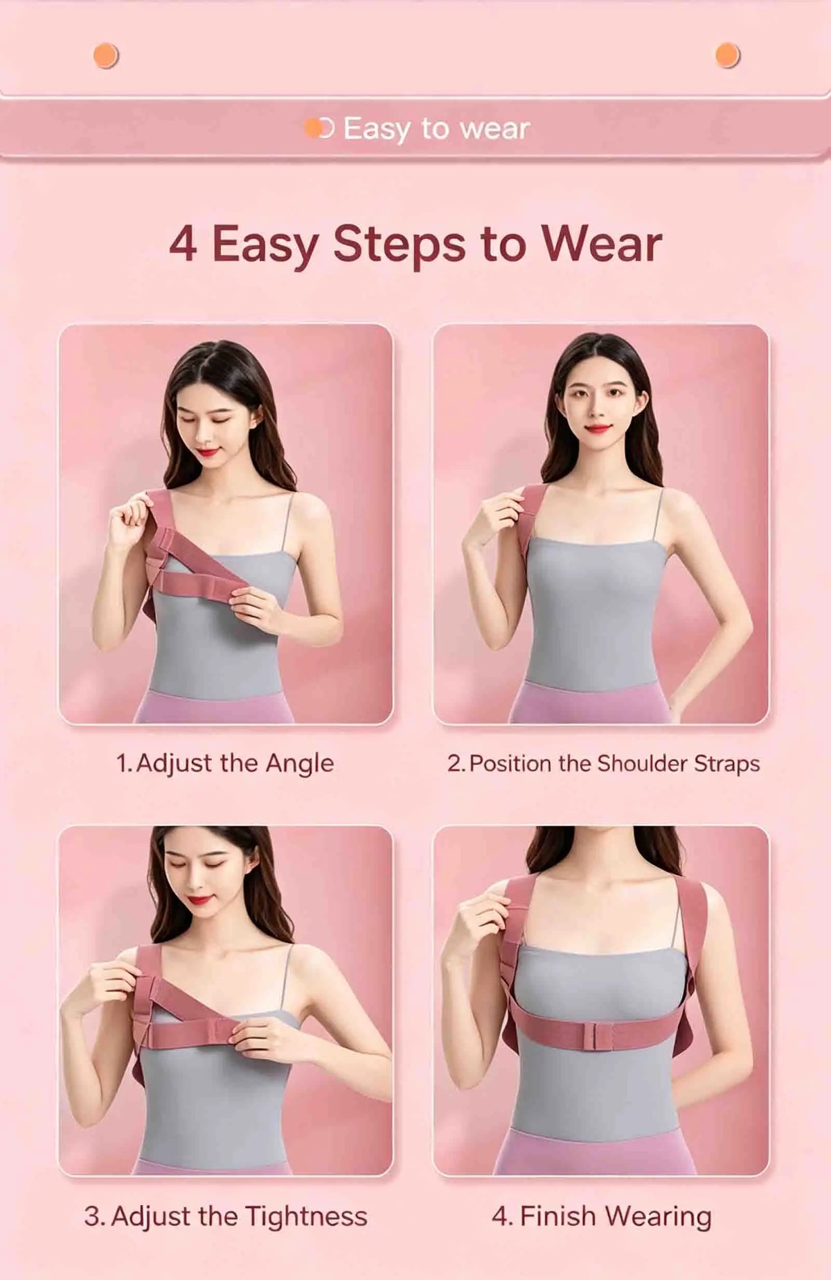 Hunchback Corrector for Adult Invisible Posture