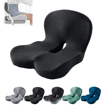 Contoured Ergonomic Lumbar Back Support Seat