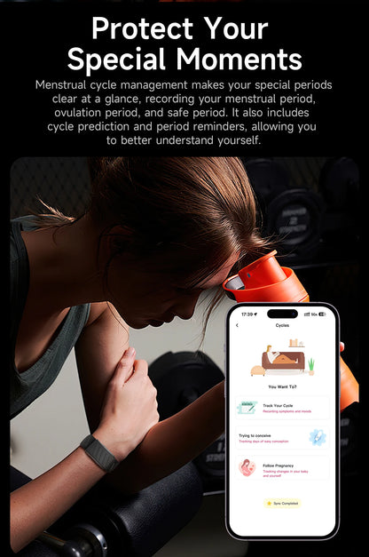 New Fitness Tracker ECG Heart Rate Smart Bracelet