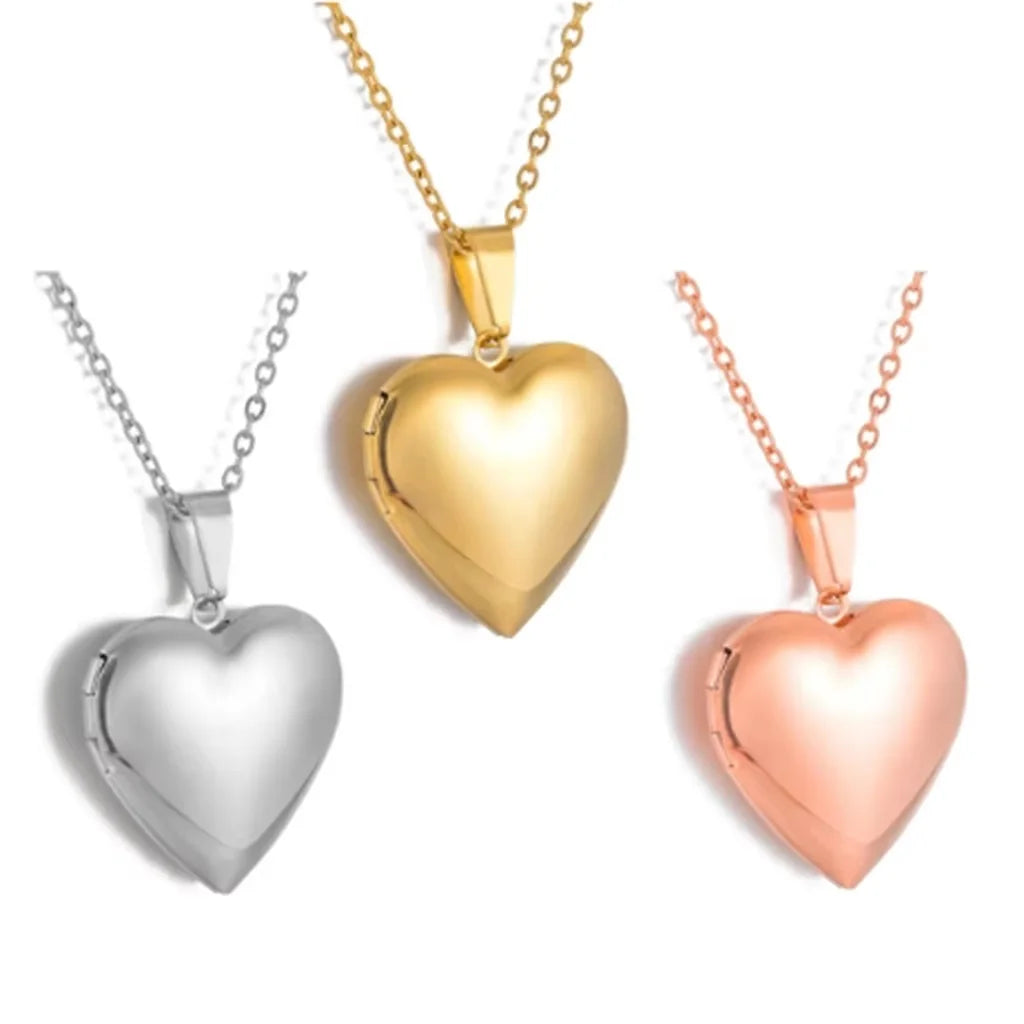 Custom Personalized Heart Birth Flower Locket