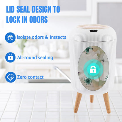 New Smart Dustbin with Lid Automatic Sensor