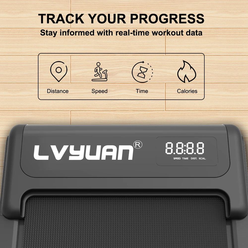 LVYUAN Walking Pad Treadmill 2HP Under Desk EQI_V5