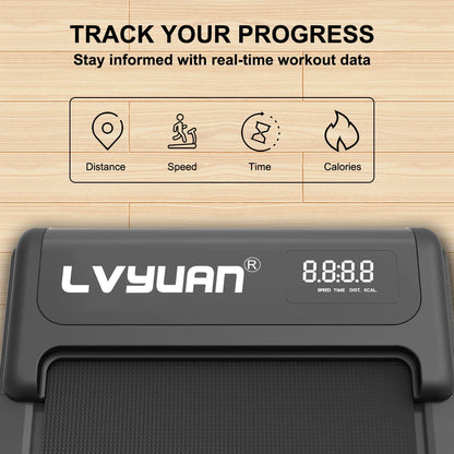 LVYUAN Walking Pad Treadmill 2HP Under Desk EQI_V5