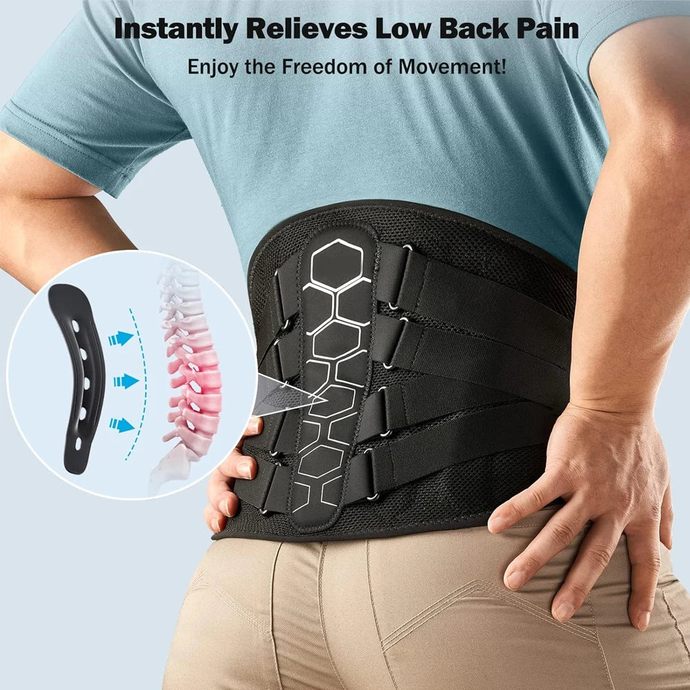 RGGMQQ Back Brace for Lower Back Pain,Ergonomic